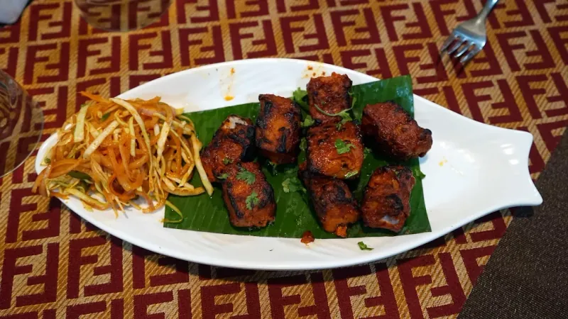 Fish Tikka Kebab Platter